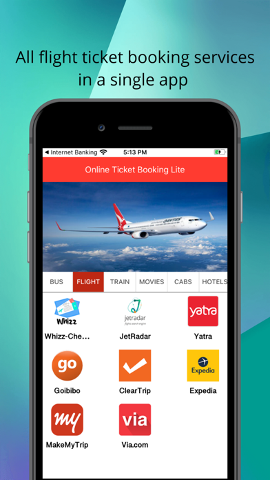 Online Ticket Booking Lite Screenshot