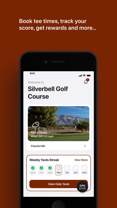 Silverbell Golf Tee Times Screenshot