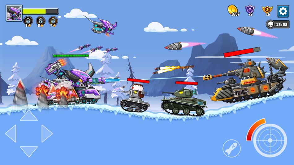 #4. Tank Battle! (iOS) Podle: Hoa Pham