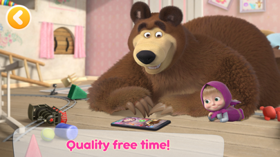 Masha and the Bear Kids Games Screenshot