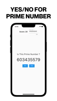 prime number or no:simple game iphone screenshot 2