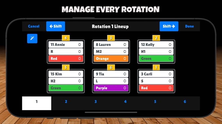 Volleyball Rotations screenshot-4