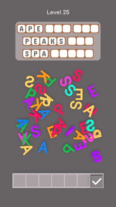 Letter Mix: Match & Find Words Screenshot