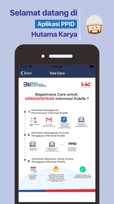 PPID Hutama Karya Screenshot