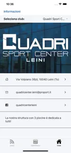 Quadri Sport Center screenshot #5 for iPhone