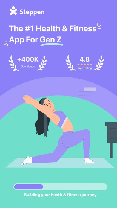 Steppen: GenZ Health & Fitness Screenshot