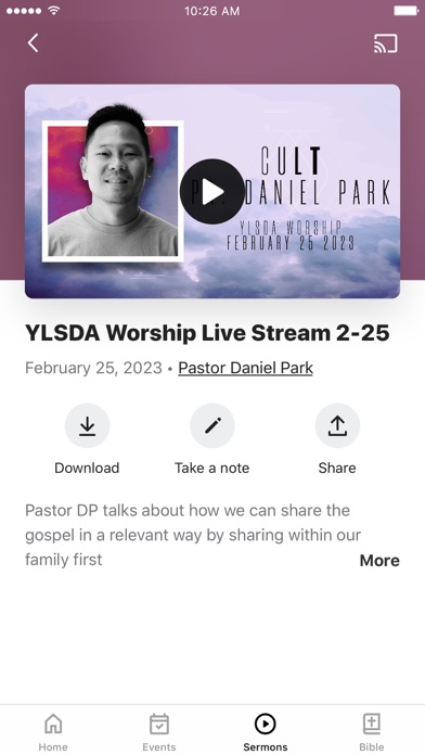 Yorba Linda SDA Church Screenshot
