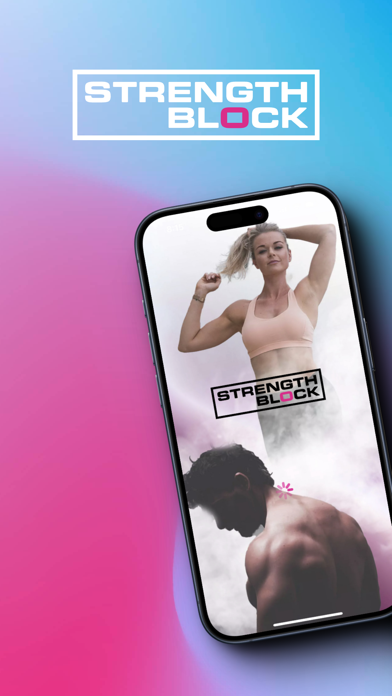 Strength Block Training App Screenshot