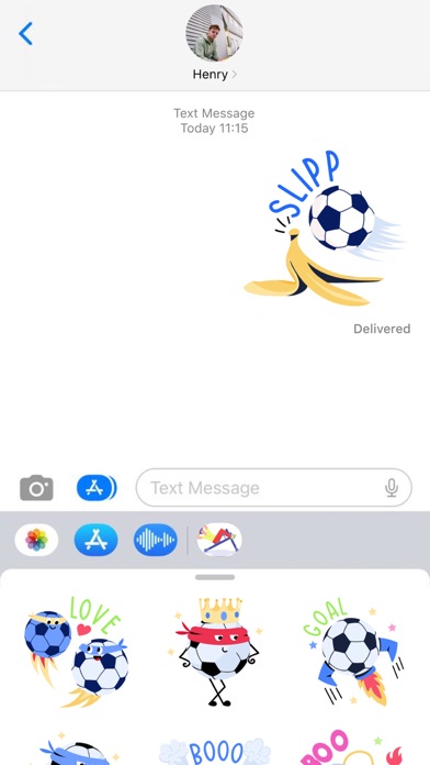 Screenshot #3 pour playful soccer ball