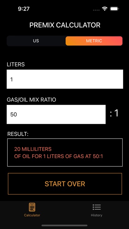 PremixCalculator - 50:1 & More