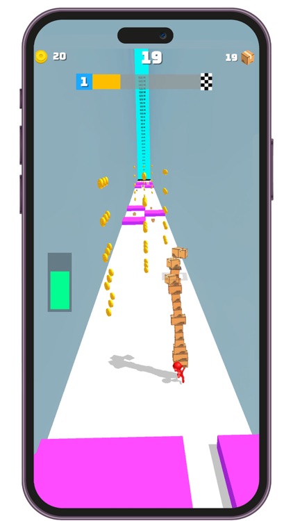 Cube Stack Runner 3D