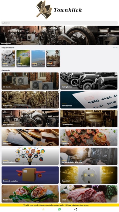 Screenshot 1 of Townklick App