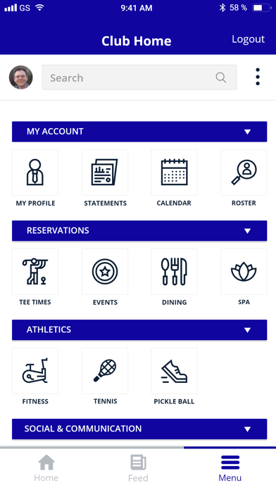 Club de Tennis Monkland Screenshot