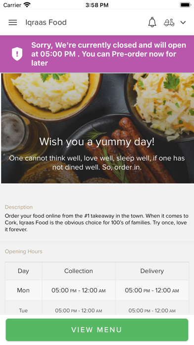 Iqraas Food Screenshot