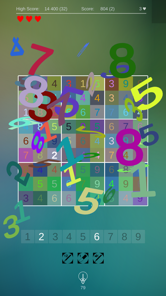#2. Sudoku Disco (iOS) By: BELIMEDO