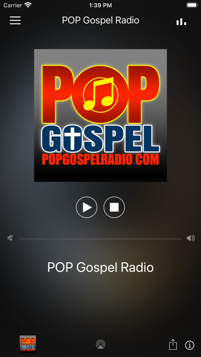 POP Gospel Radio Screenshot