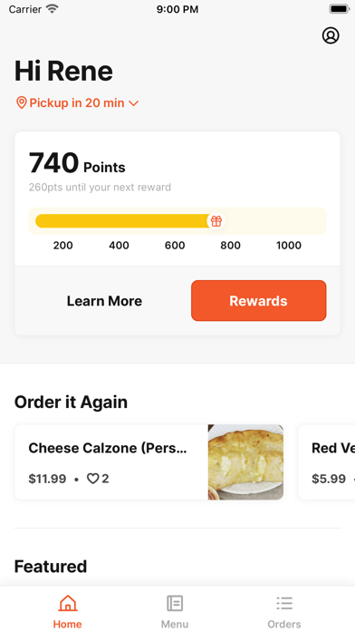 Downtown Grill & Pizza Kitchen Screenshot