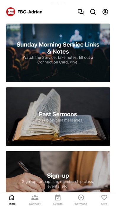 Faith Baptist Church Adrian Screenshot