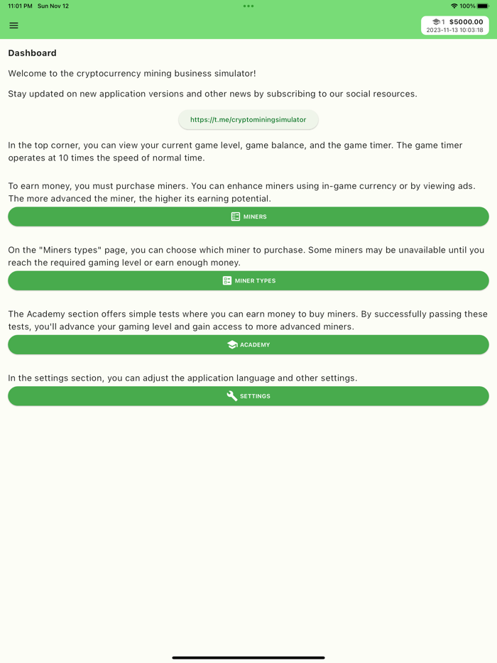 Crypto Mining Manager