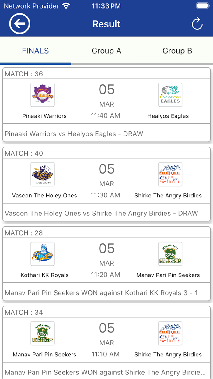 Poona Golf League 2024