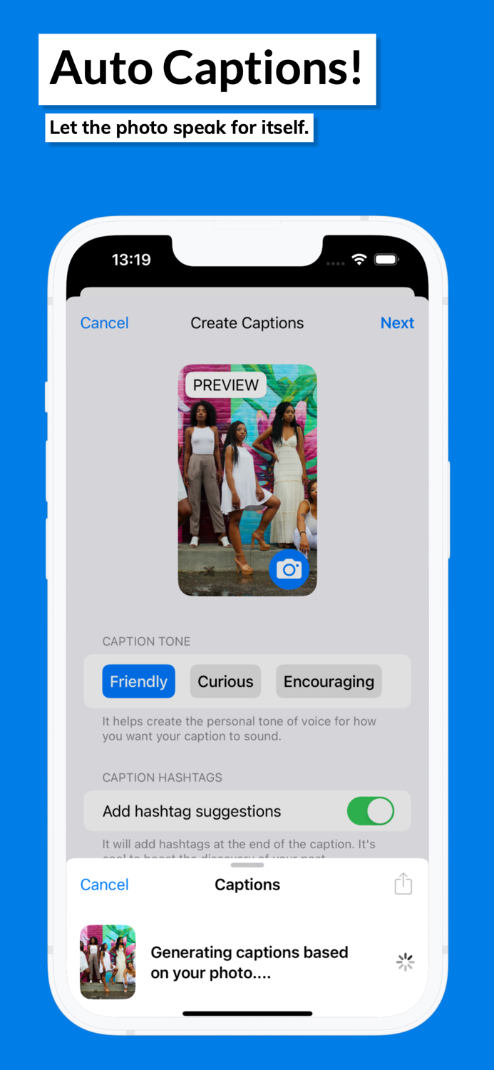 Captions for photos Captioned