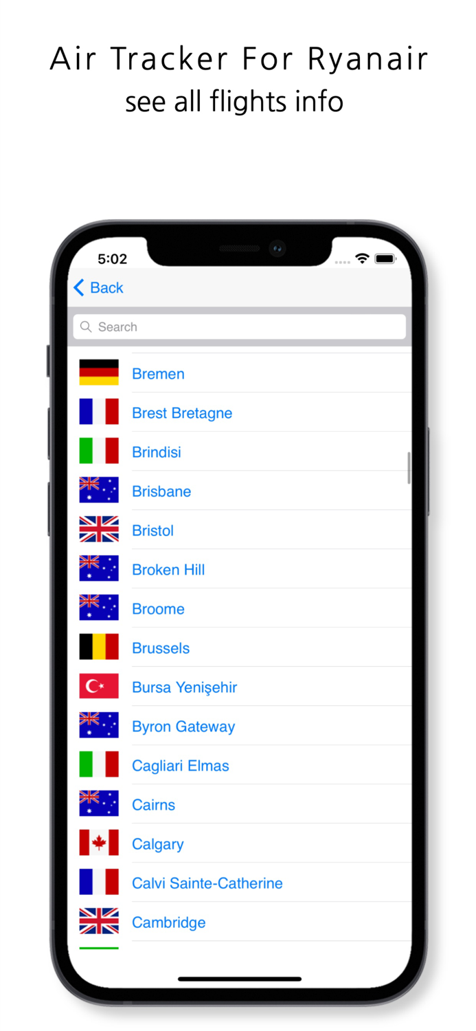 Air Tracker For Ryanair