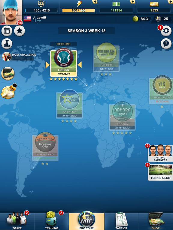 Screenshot #6 pour TOP SEED Tennis Manager 2024