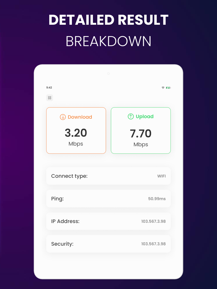 Internet Speed Test and Tracker