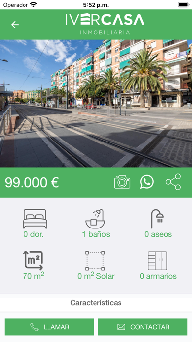 Ivercasa Inmobiliaria Granada Screenshot