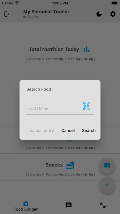 My Personal Trainer - AI Screenshot