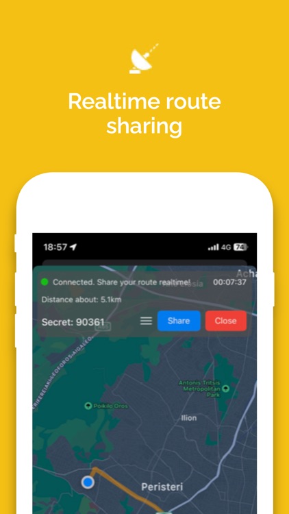 Snail - Realtime Route Sharing