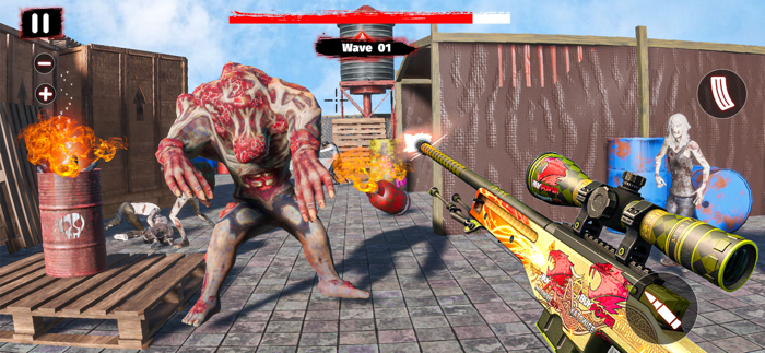 Zombie Sniper FPS Action game