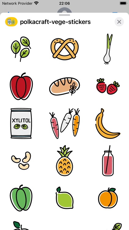 Vegetarian Food Stickers