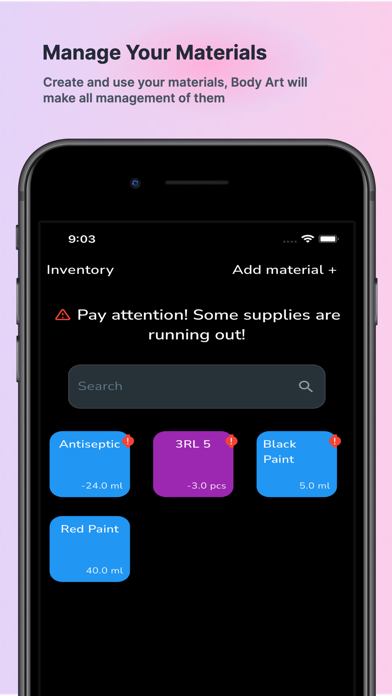 Body Art Business Screenshot