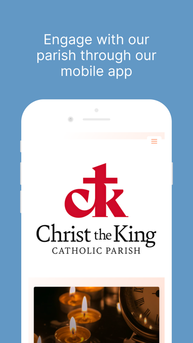 Christ the King Toledo Parish Screenshot