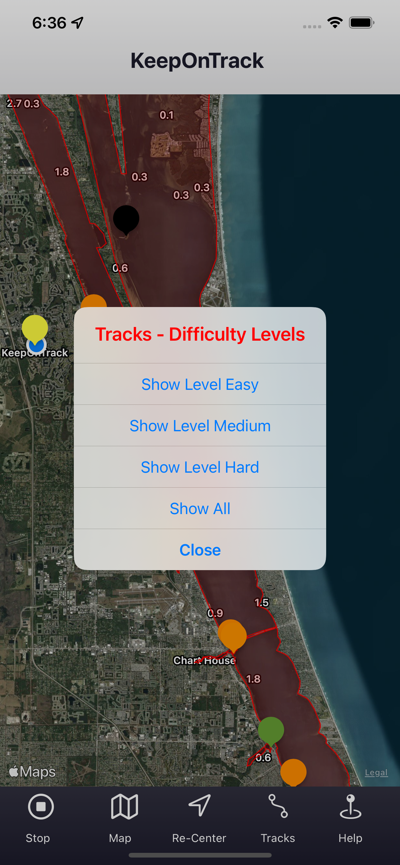 Tracking: Keepontrack