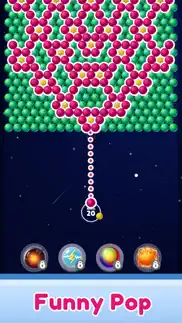 bubble shooter funny pop plus iphone screenshot 3