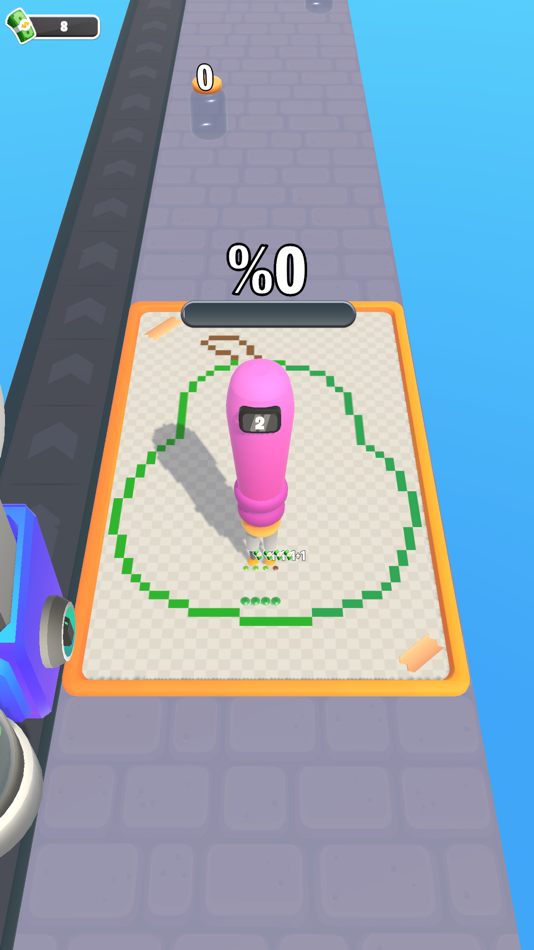 #3. Diamond Painting Run (iOS) 由: Lost Panda Games Oyun Yazilim Bilisim Teknolojileri Ticaret Anonim Sirketi