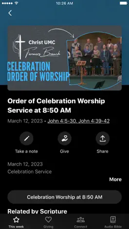 Game screenshot Christ UMC Farmers Branch apk