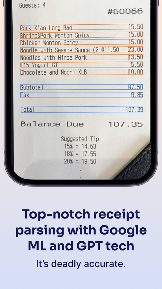 #1. Pita - Instant bill splitting (iOS) 由: Annie Ma