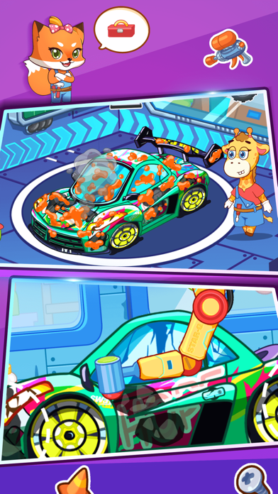 Repair The Future Racing Car Screenshot