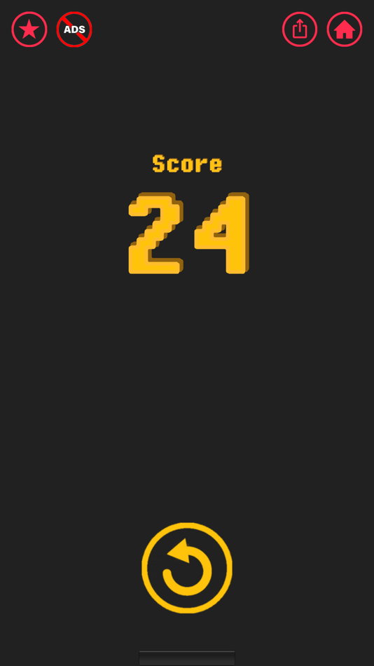 #3. Don't Miss - Click On Tiles (iOS) 由: Arda Erbaharli