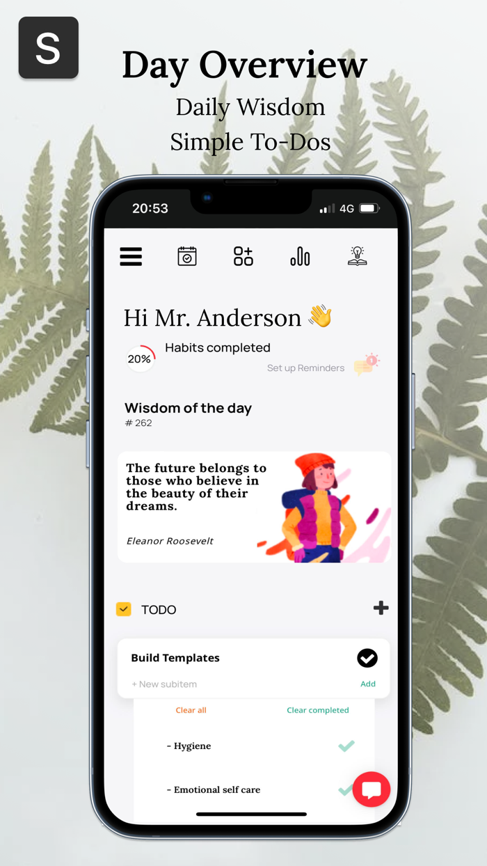 SuperHabits - 1 Habit Tracker