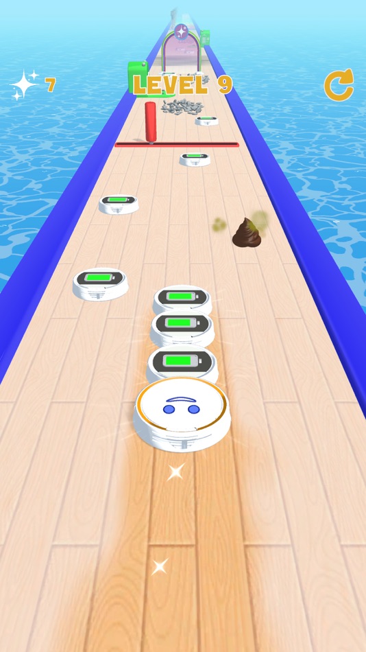 #9. Roomba Runner (iOS) 由: Elif Koc