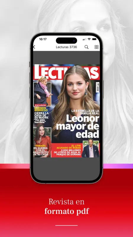 LECTURAS revista impresa screenshot 6 of 7