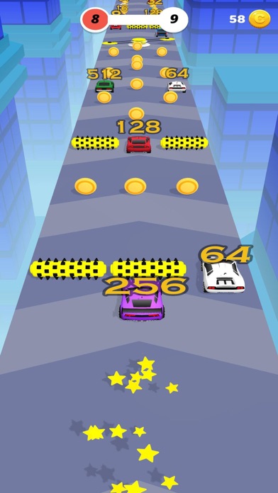 2048 Car Race Screenshot