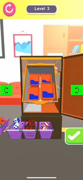 Game screenshot Fridge Filling Sort hack