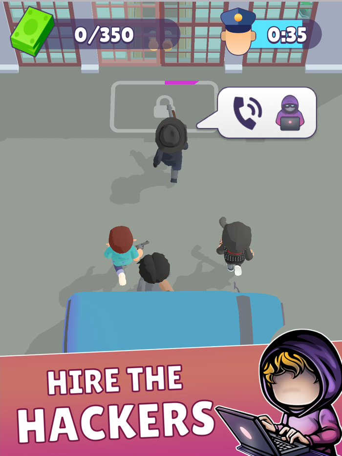 Merge Gangster Heist vs Police