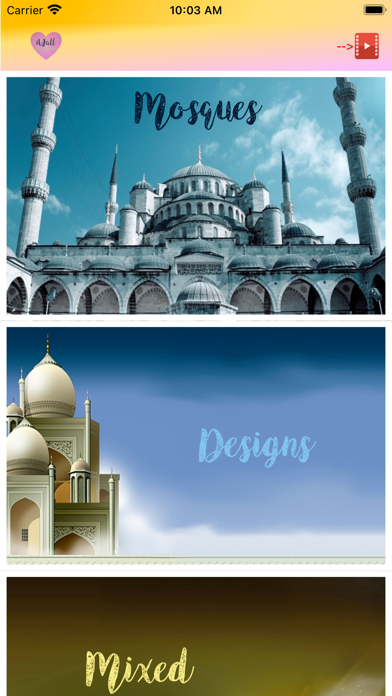 iWall - Islamic Wallpapers HDのおすすめ画像1