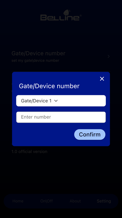 Belline Gate User Screenshot